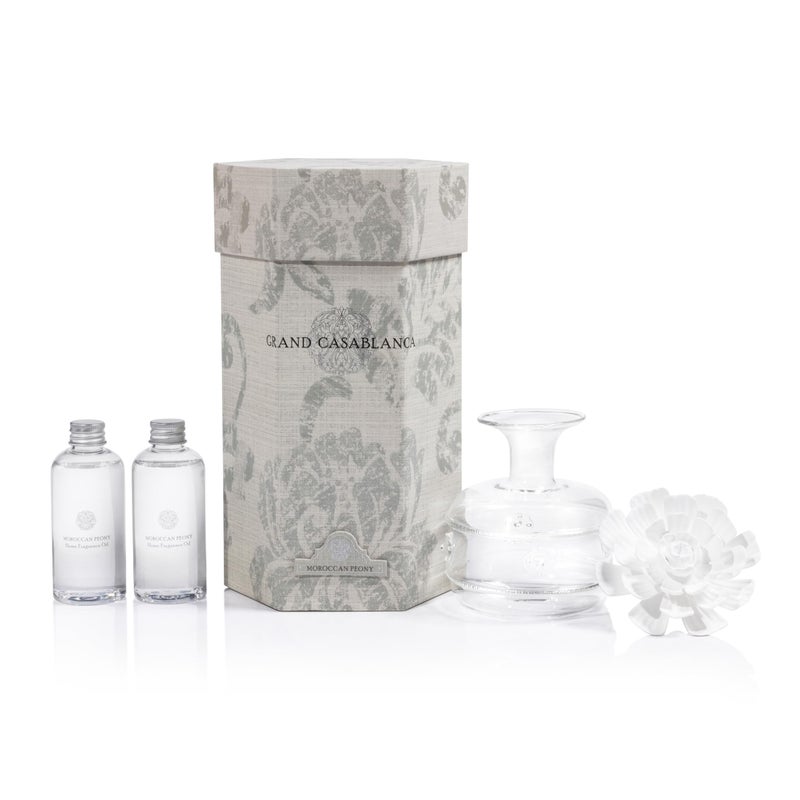 Zodax - Grand Casablanca Porcelain Diffuser - Peony - Image 2